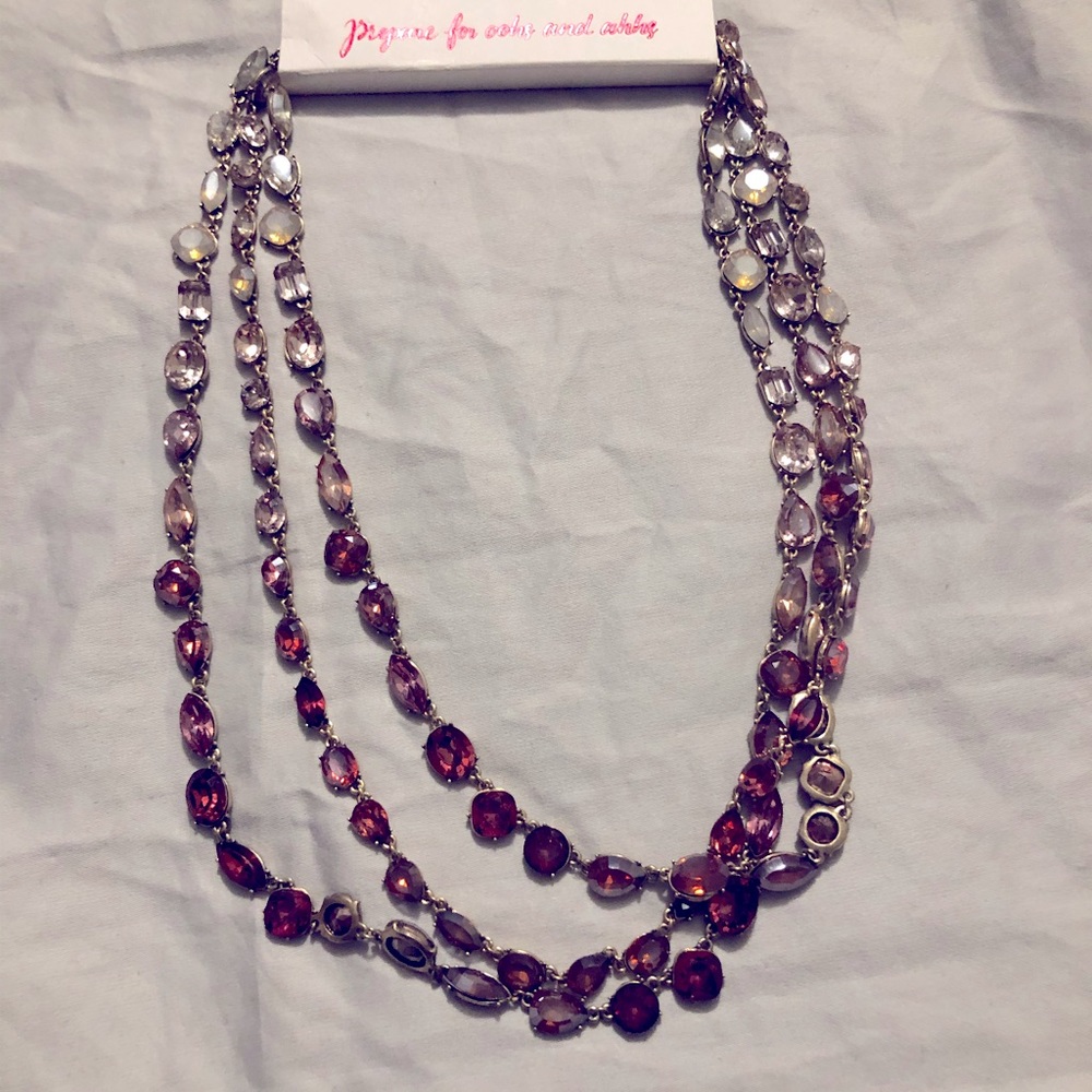 New LOFT Rhinestone Necklace